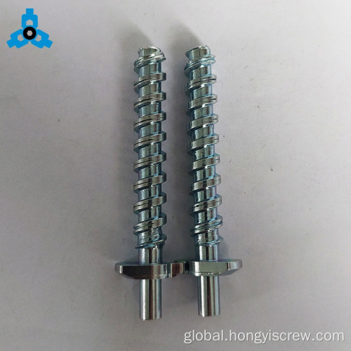 Double Thread Screw Cold Forged Double Ended Machine Trapezoid Head Bolts Supplier